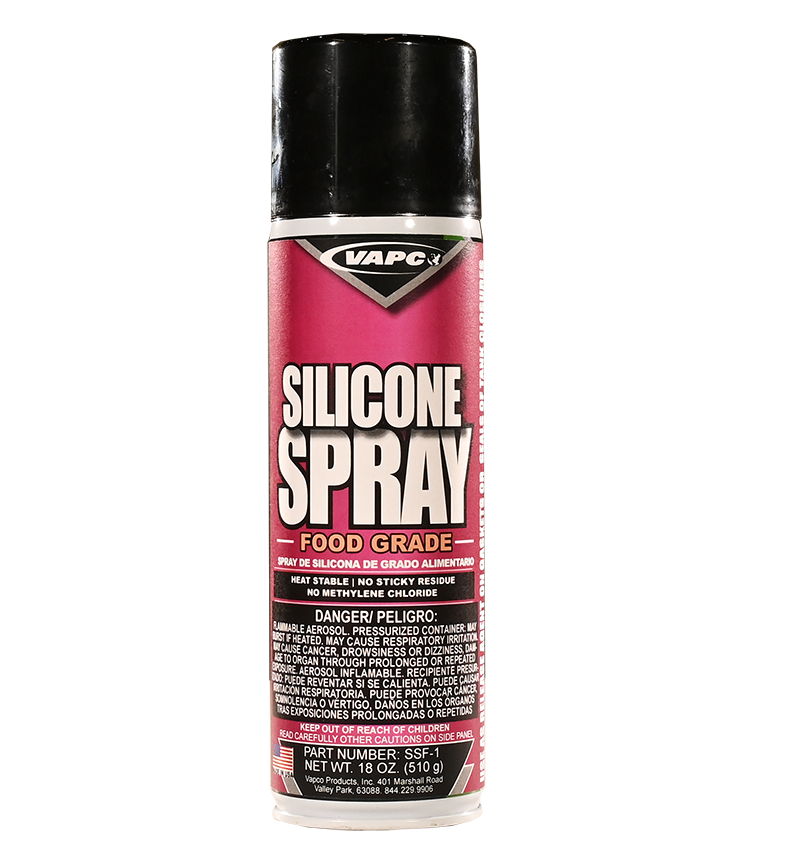 Silicone Spray Food Grade - VAPCO Company - Innovating HVACR